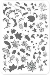 Petals of Lace (CjS-50) - Clear Jelly Stamping Plate